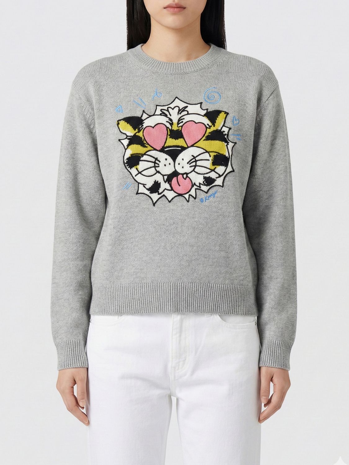 Sweater Woman color Grey