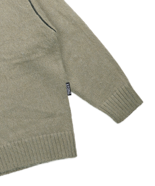 XTK176 Panel Half Zip Knit