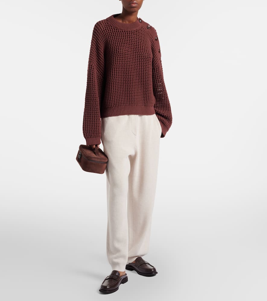 Cotton jersey sweatpants