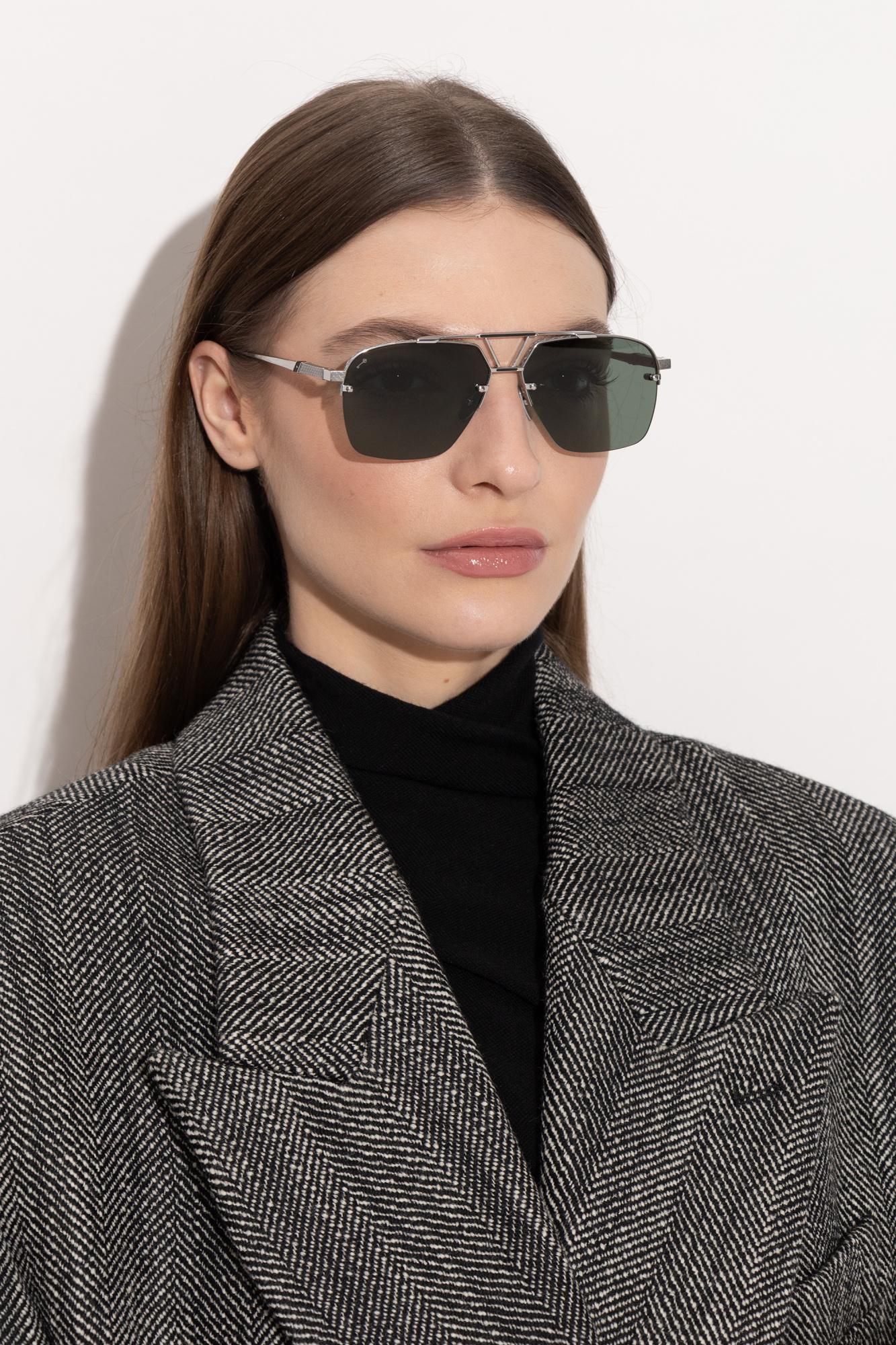 "Presidio" Sunglasses, Unisex, Silver