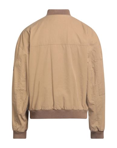 Man Jacket Camel Size 40 Cotton