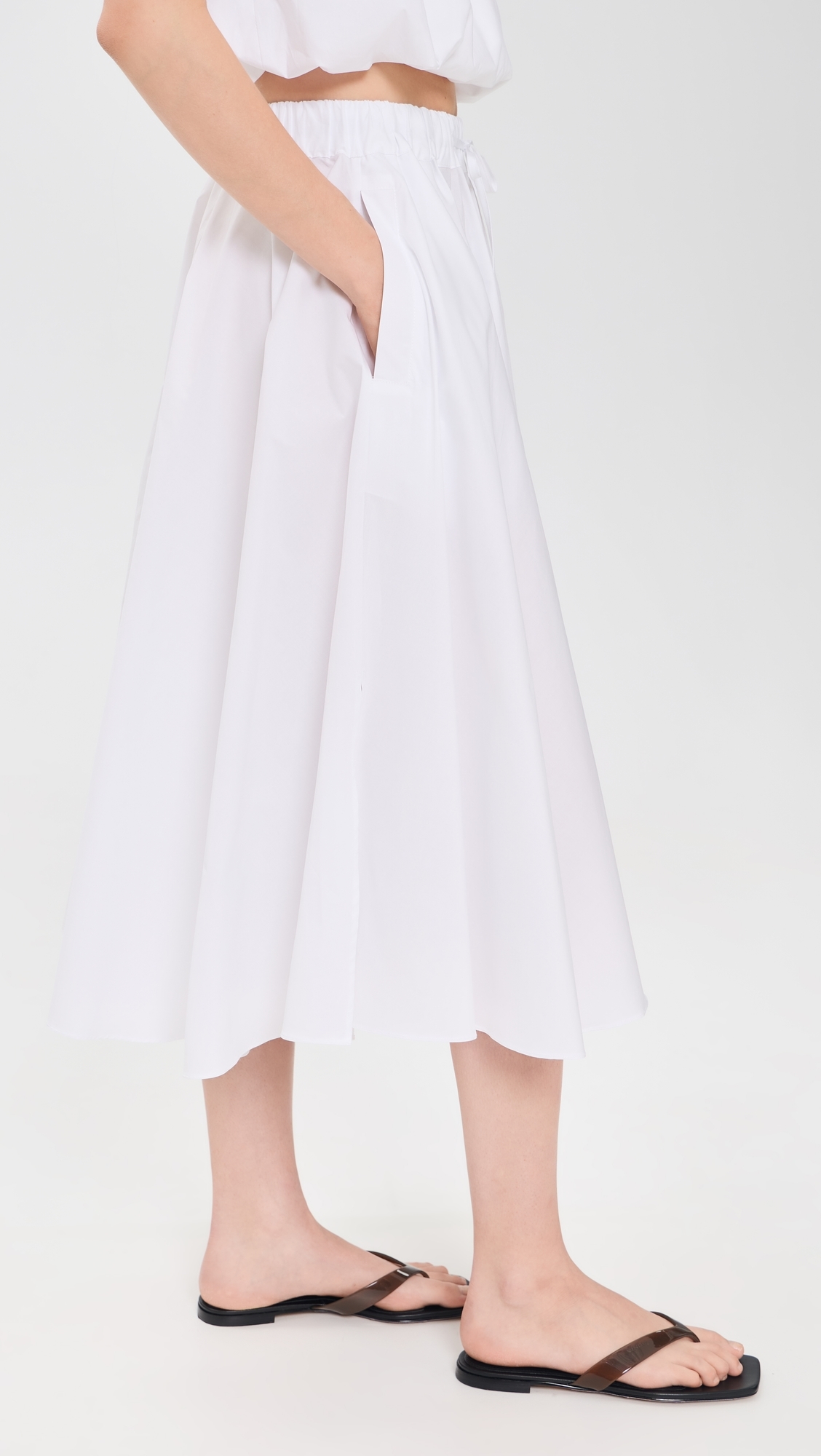 Angie Skirt White