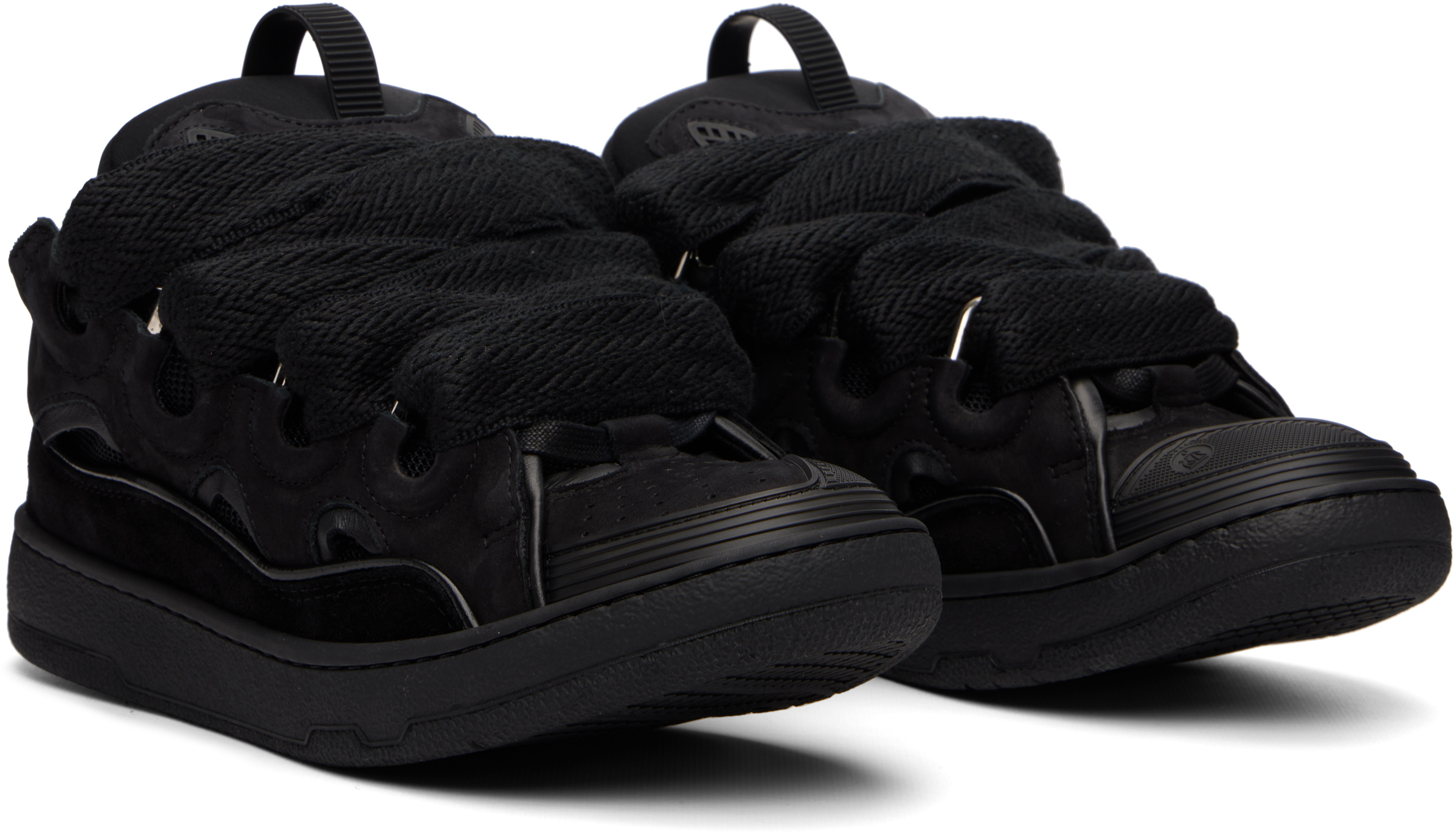 Black Curb Sneakers