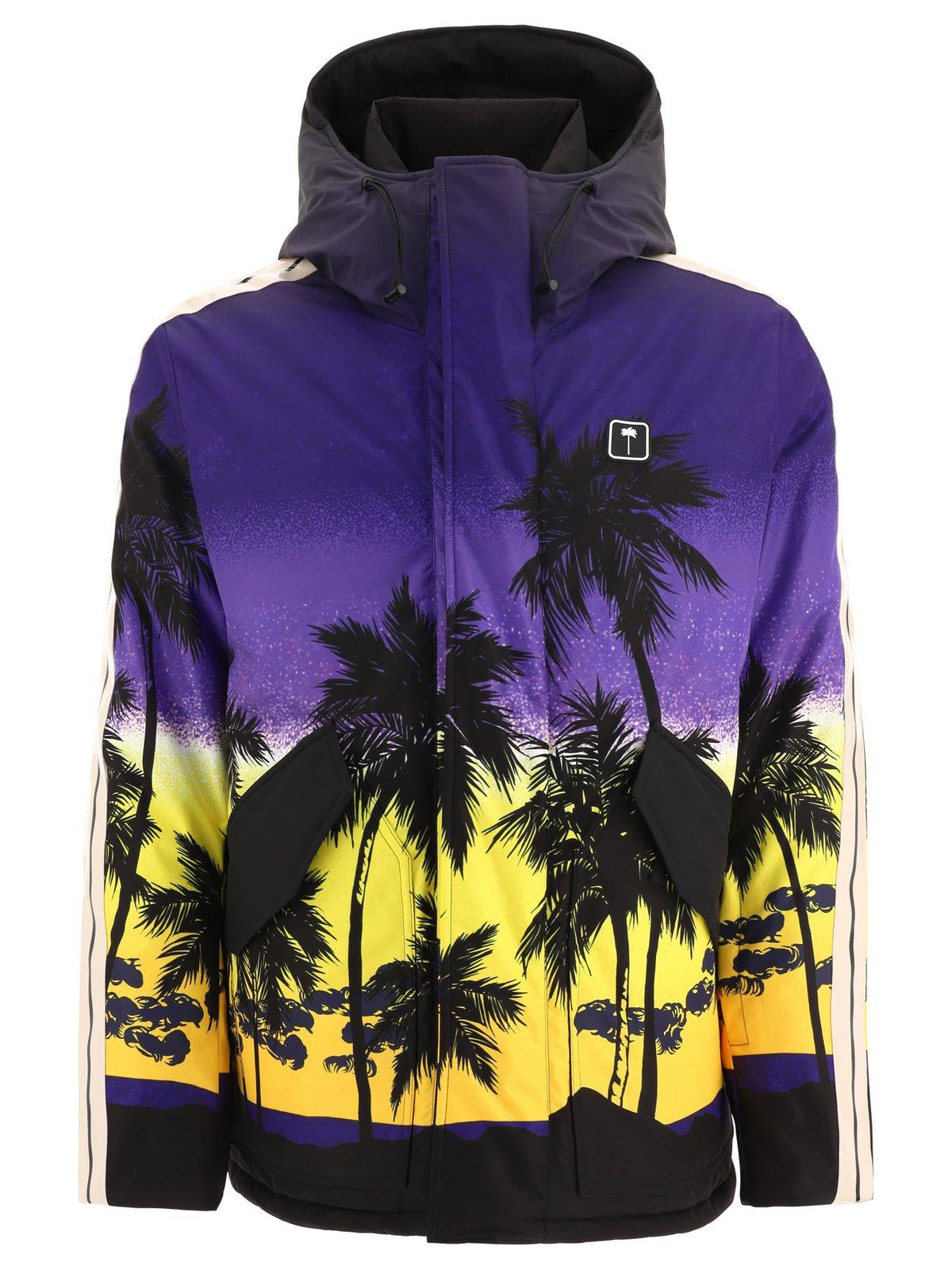 Palm Sunset Printed Jacket