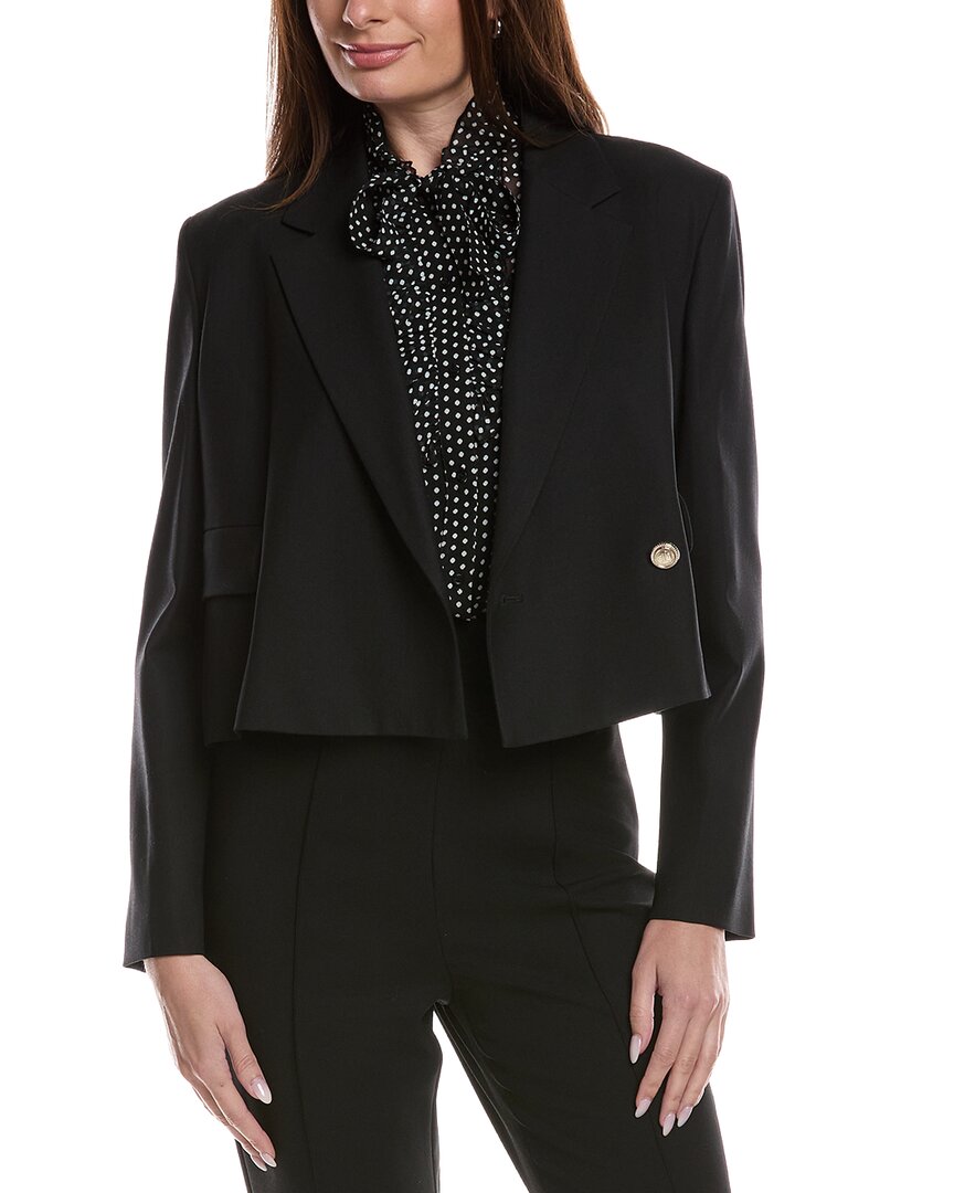 Wool-Blend Suit Blazer