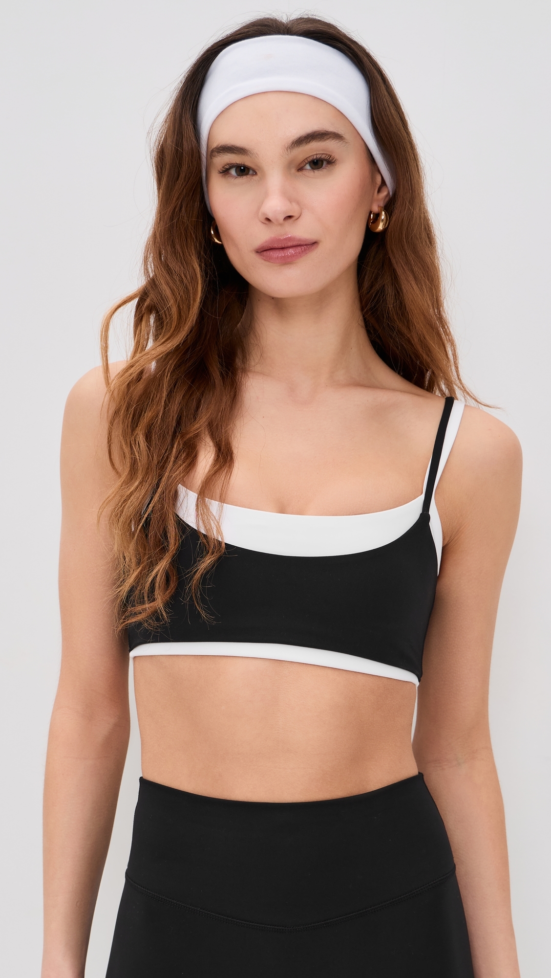 Layered Bra Black