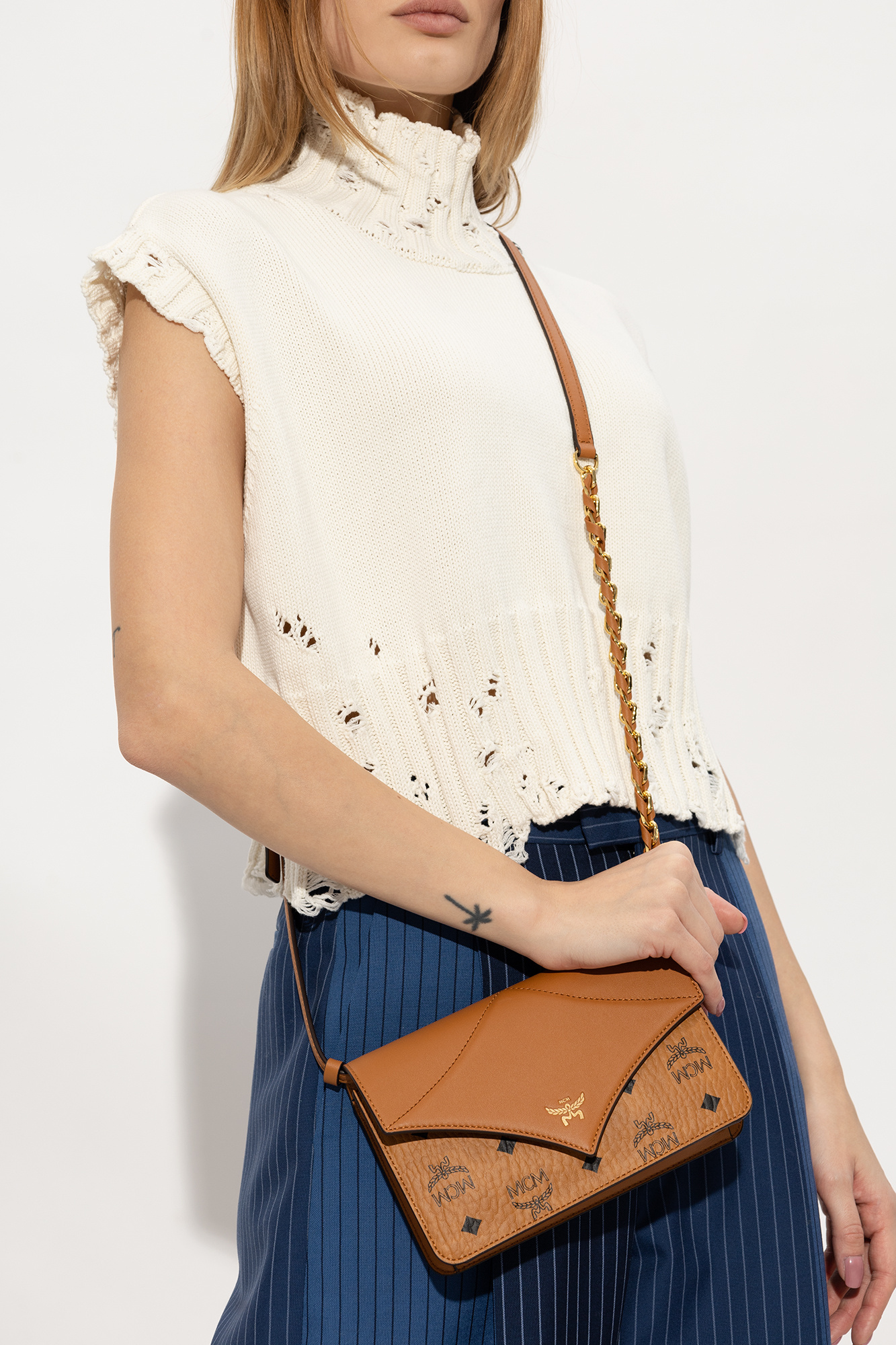 ‘Diamond’ Shoulder Bag, Women's, Brown