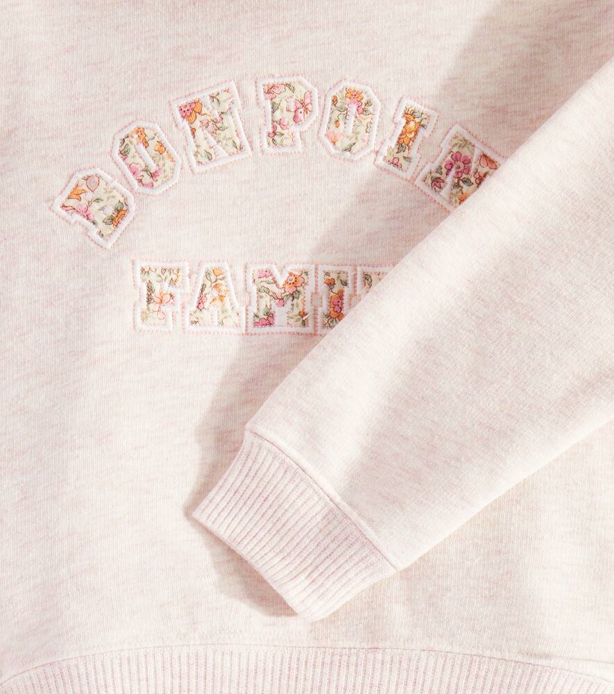 Bonpoint Tita embroidered hoodie