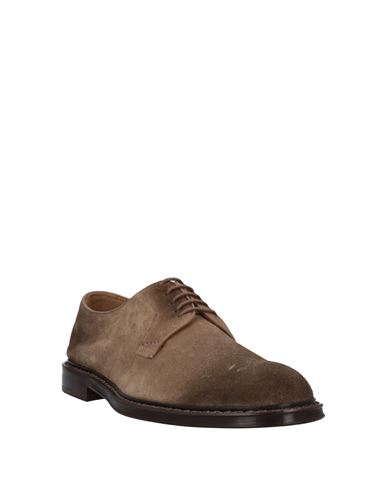 Man Lace-up shoes Military green