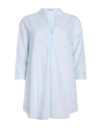 Woman Top Sky blue Size L Cotton