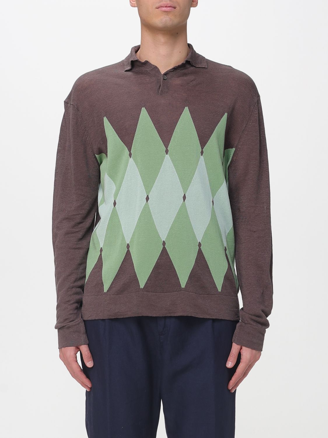 Sweater Men color Green