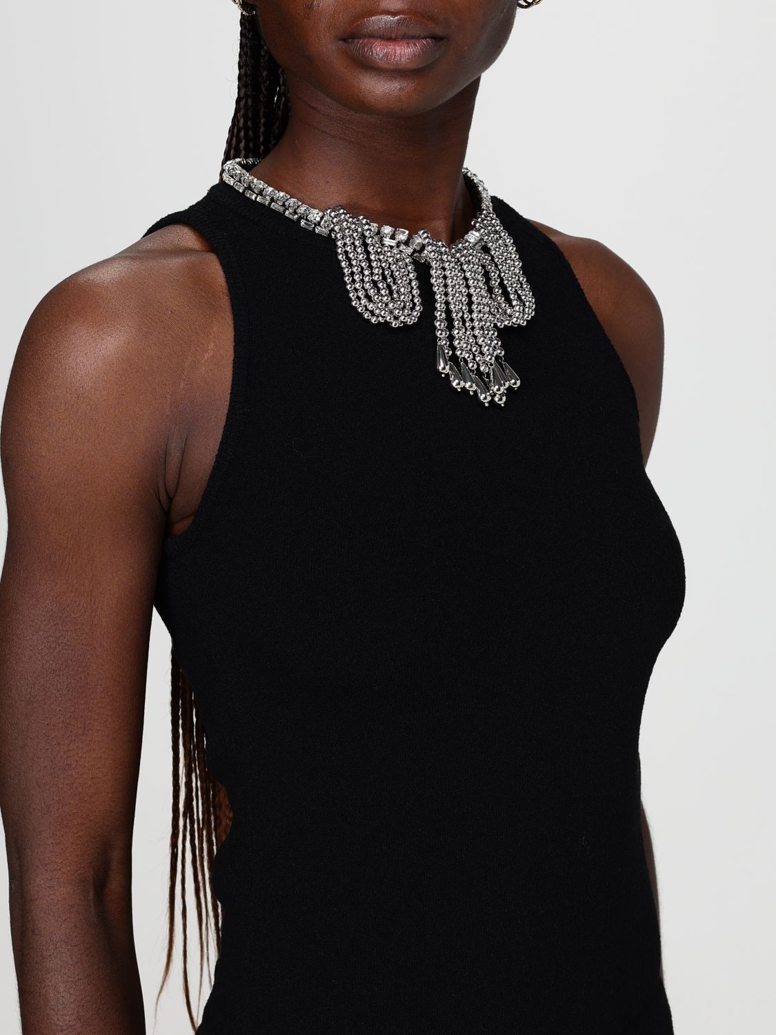 Top Woman color Black