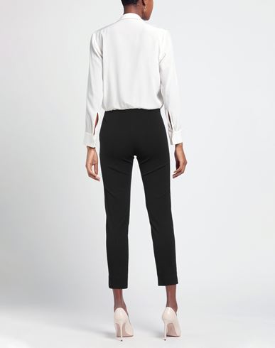 Woman Pants Black Size 4 Viscose, Nylon, Cotton, Lycra