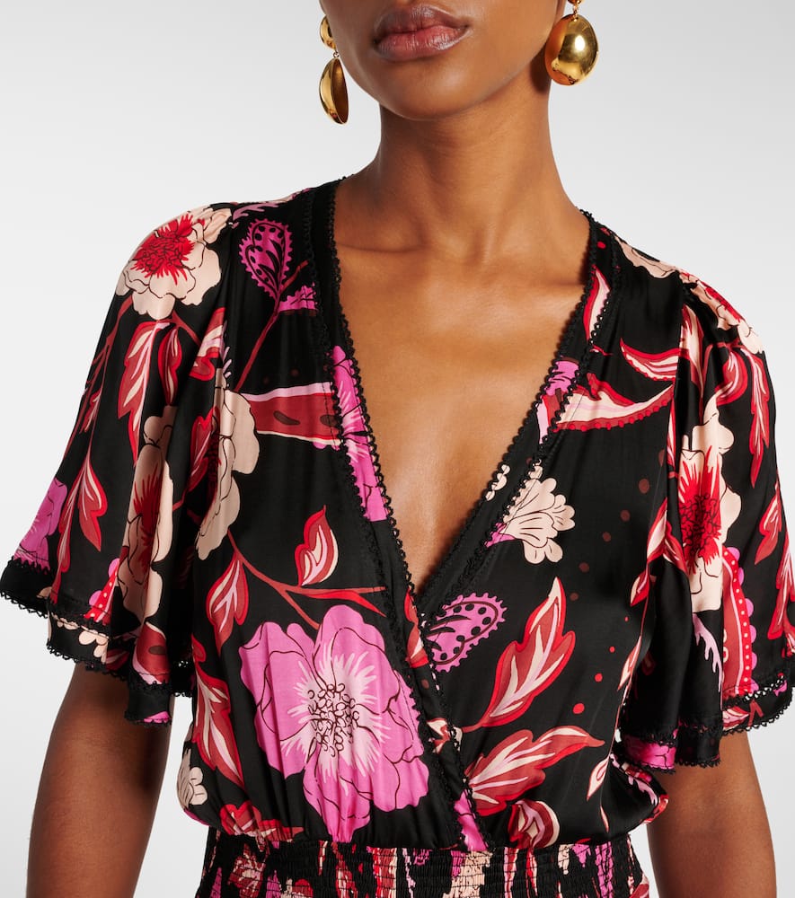 Mabelle floral maxi dress