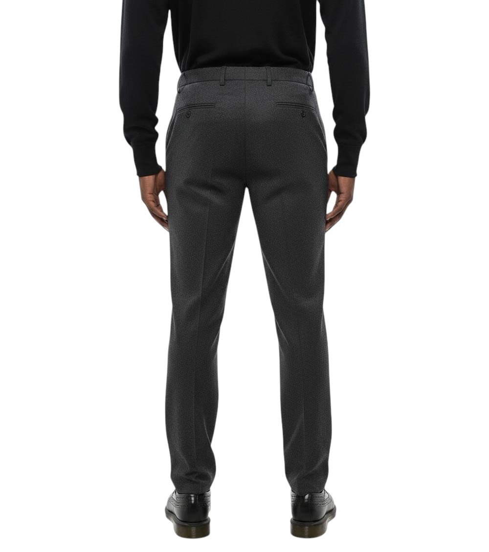 Dark Grey Regular Pants