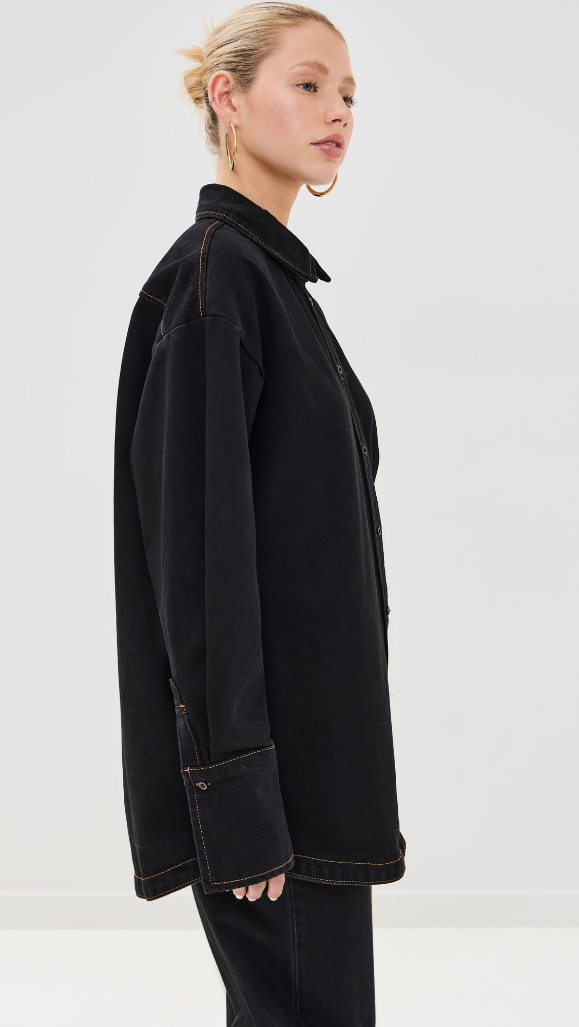 Off Duty Denim Shirt Onyx Denim
