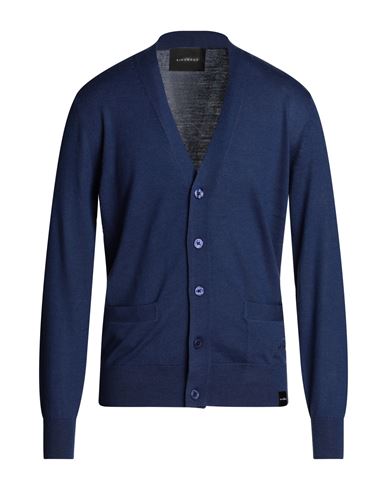 Man Cardigan Navy blue