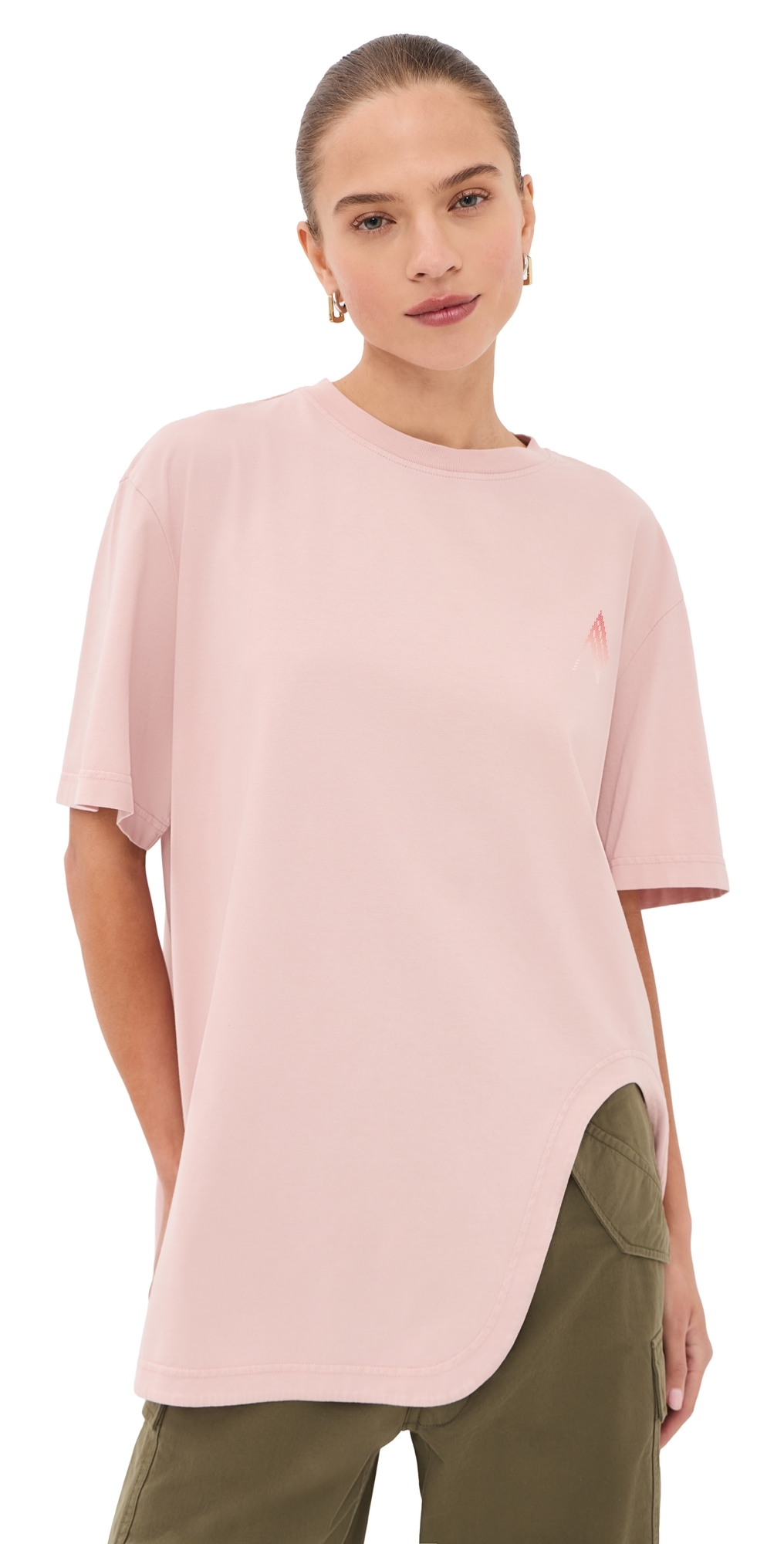 Oversized Logo T-Shirt Rose