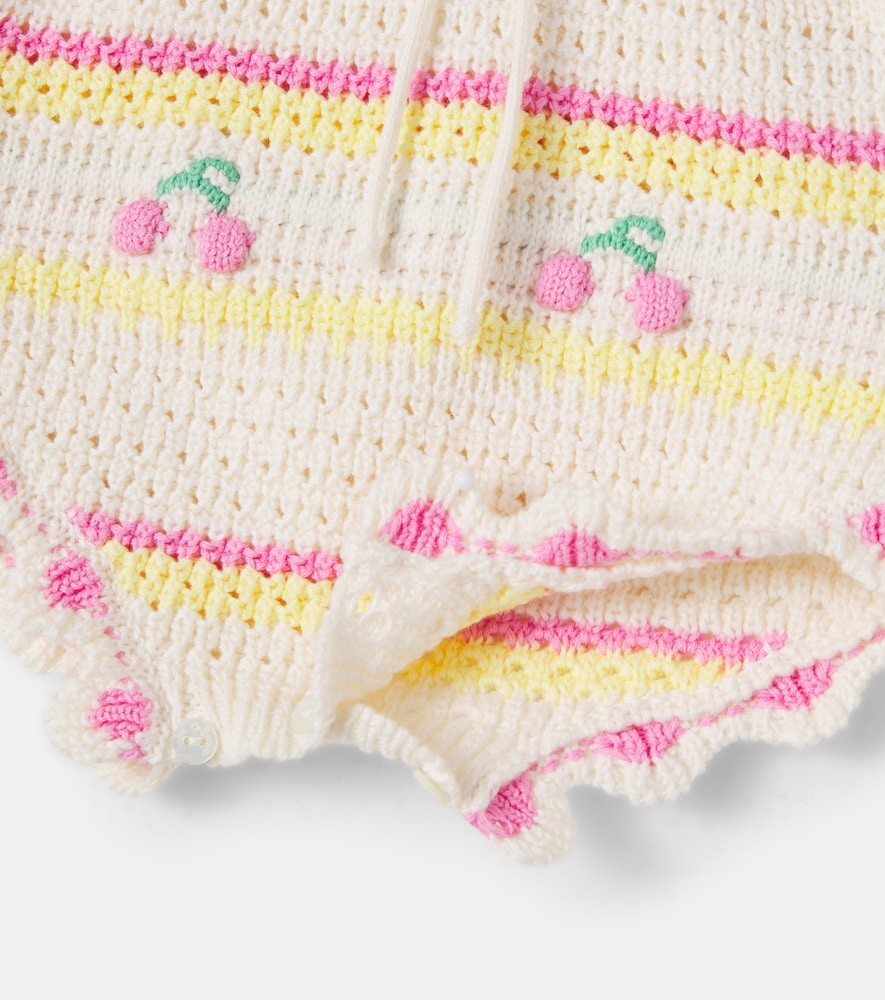 Baby Paloma crochet cotton onesie