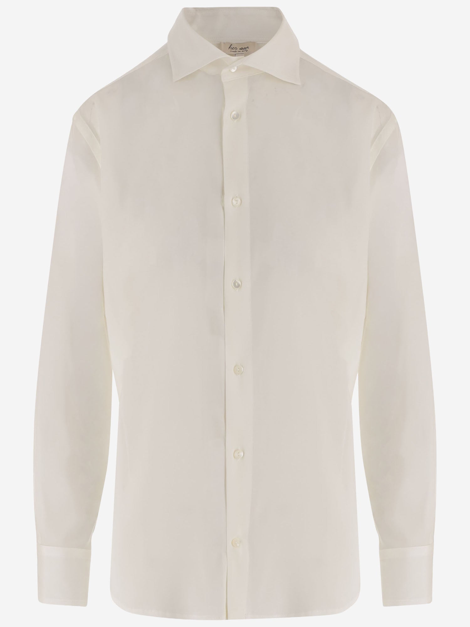 Stretch Silk Shirt — White