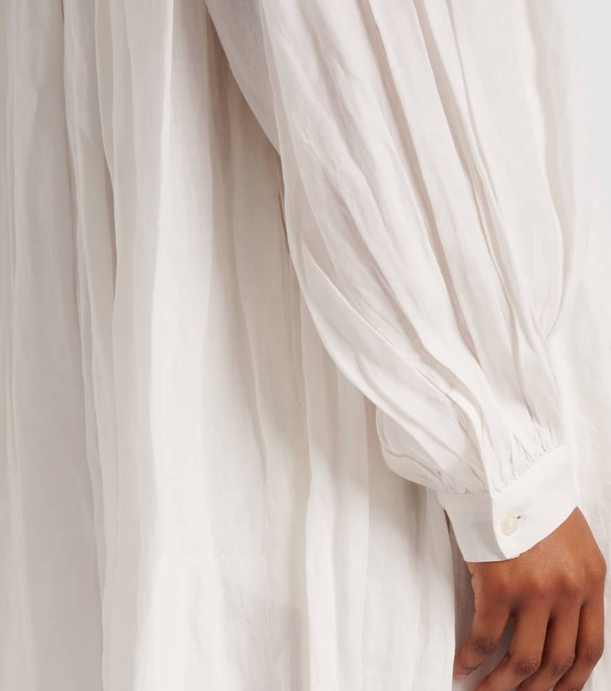 Róhe Oversized ramie maxi dress