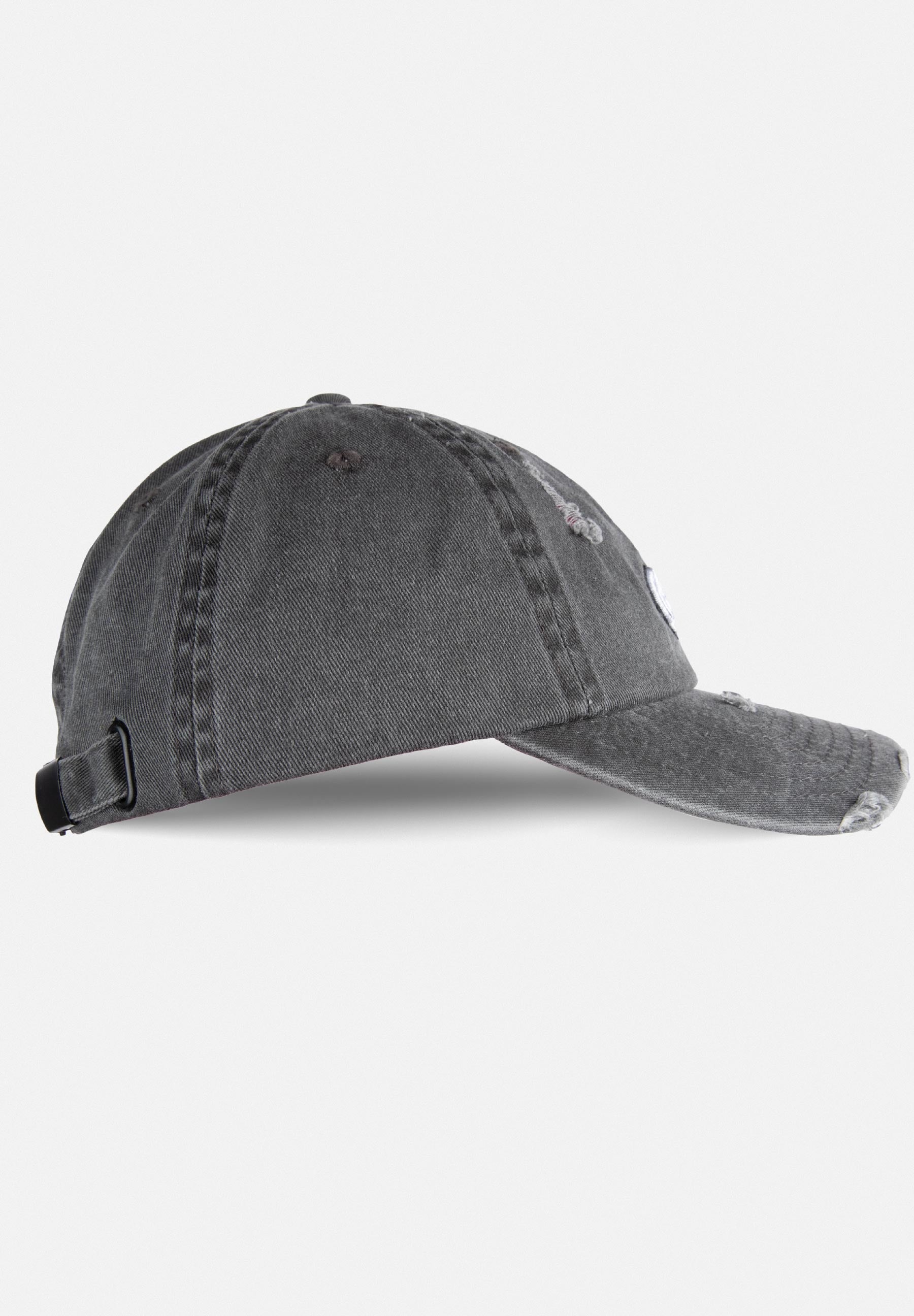 Galway Distressed Cap - Washed Gray