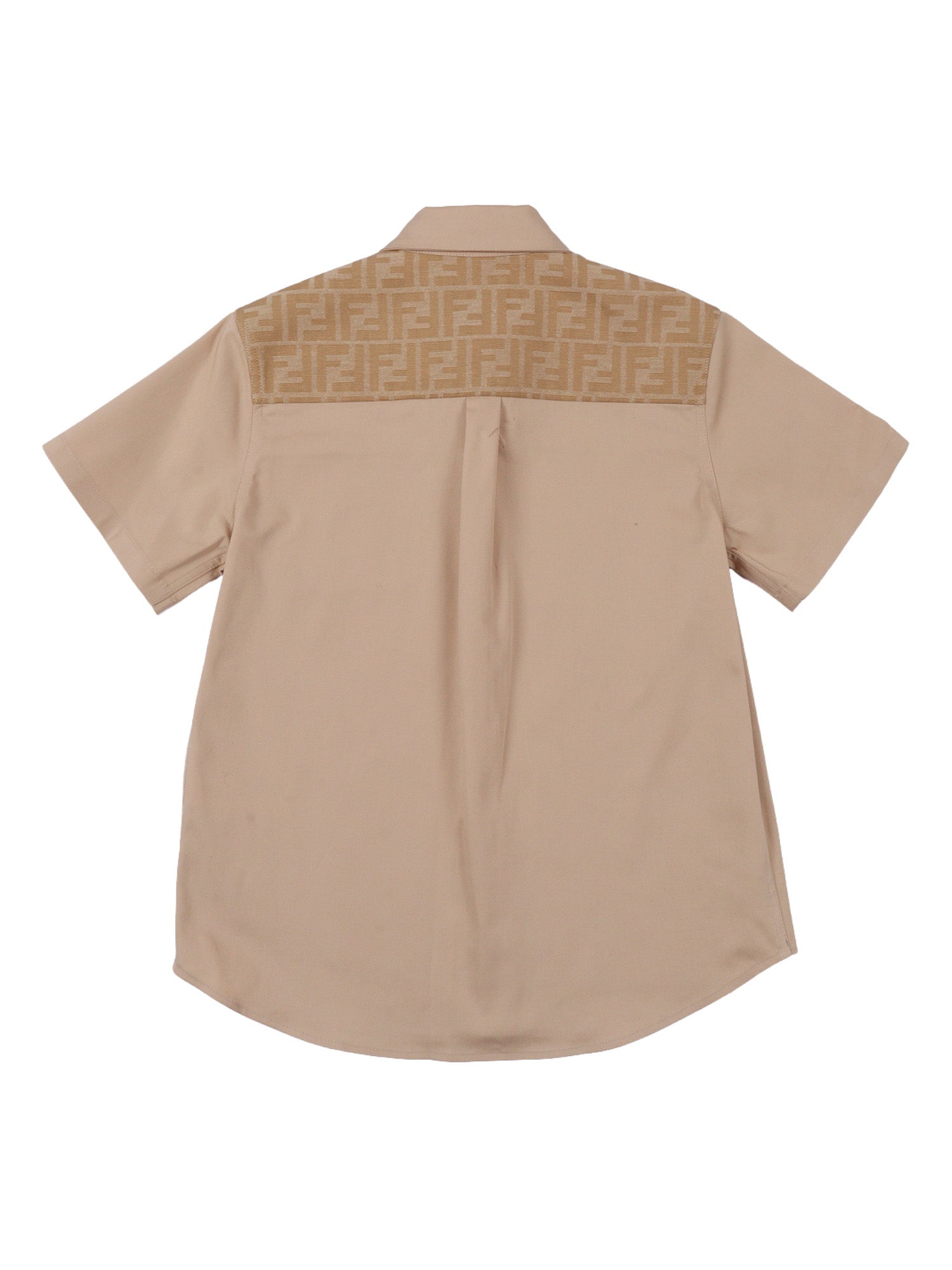 Fendi Jr Camicia Eavy Gabardine