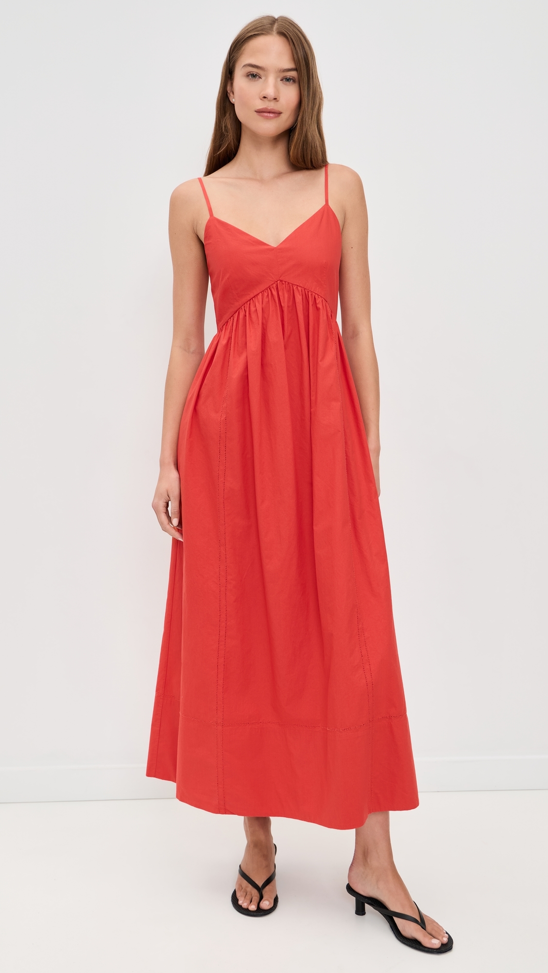 Peninsula Dress Tomato