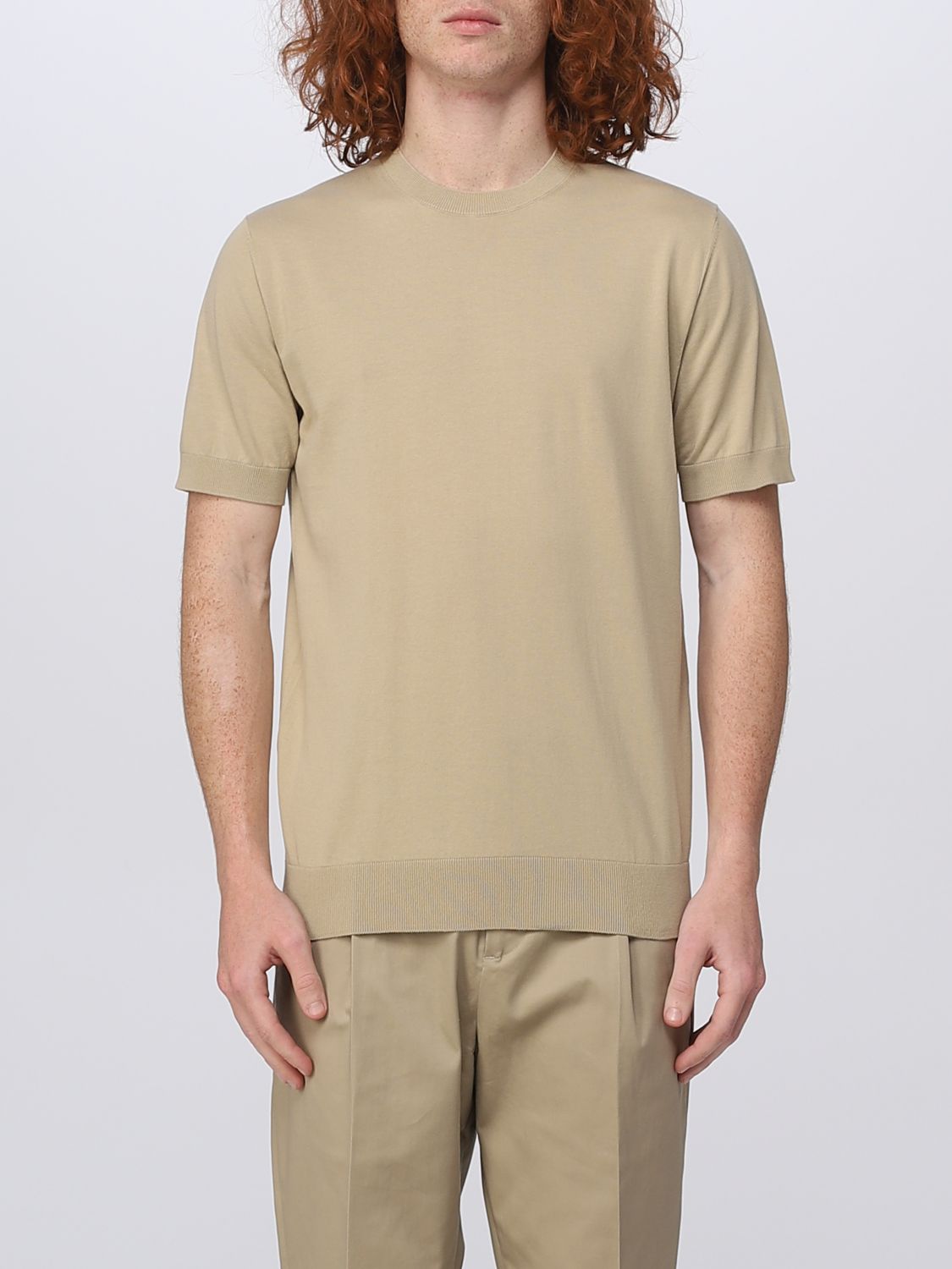 Sweater Men color Beige