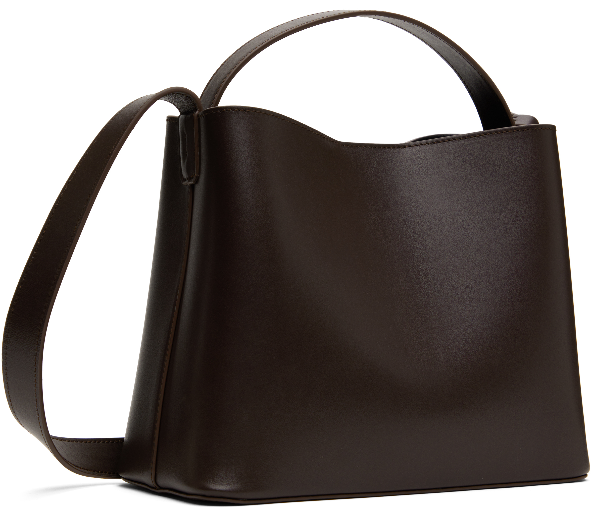 에스더 에크메 여성 브라운 미니 삭 숄더백 251239F048022