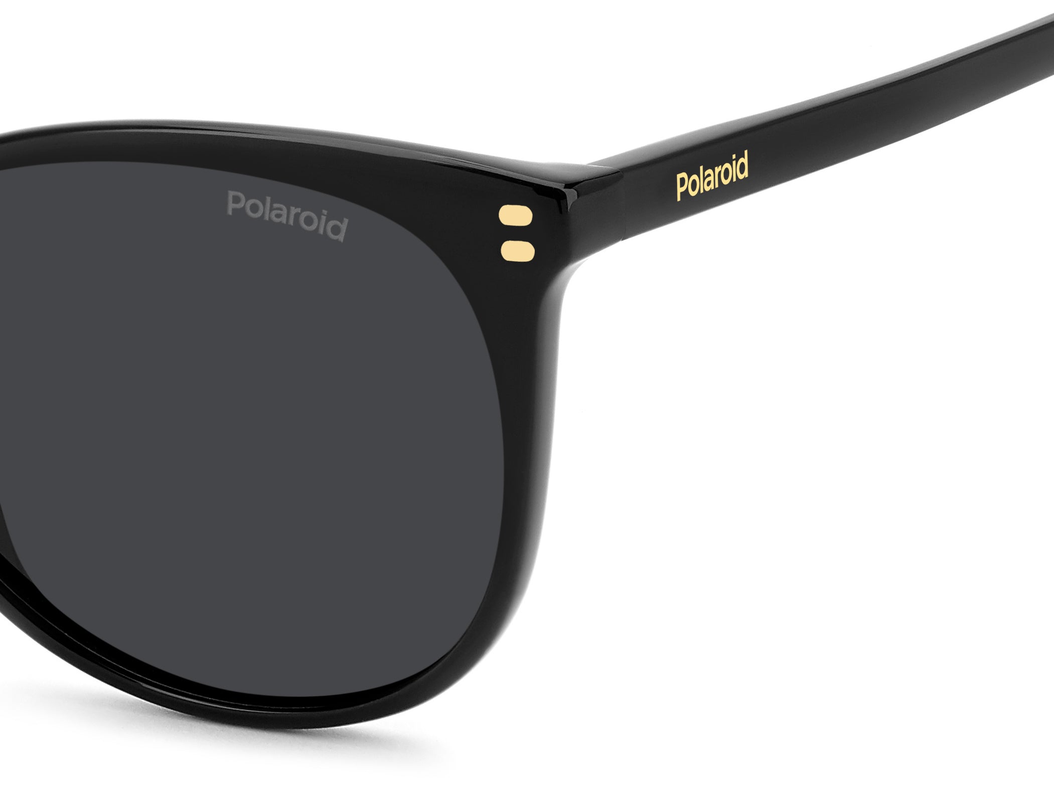 Polaroid Woman Polaroid PLD 4200/S/X 807/M9 Sunglasses Acetate Black Grey Cat Eye Polarized