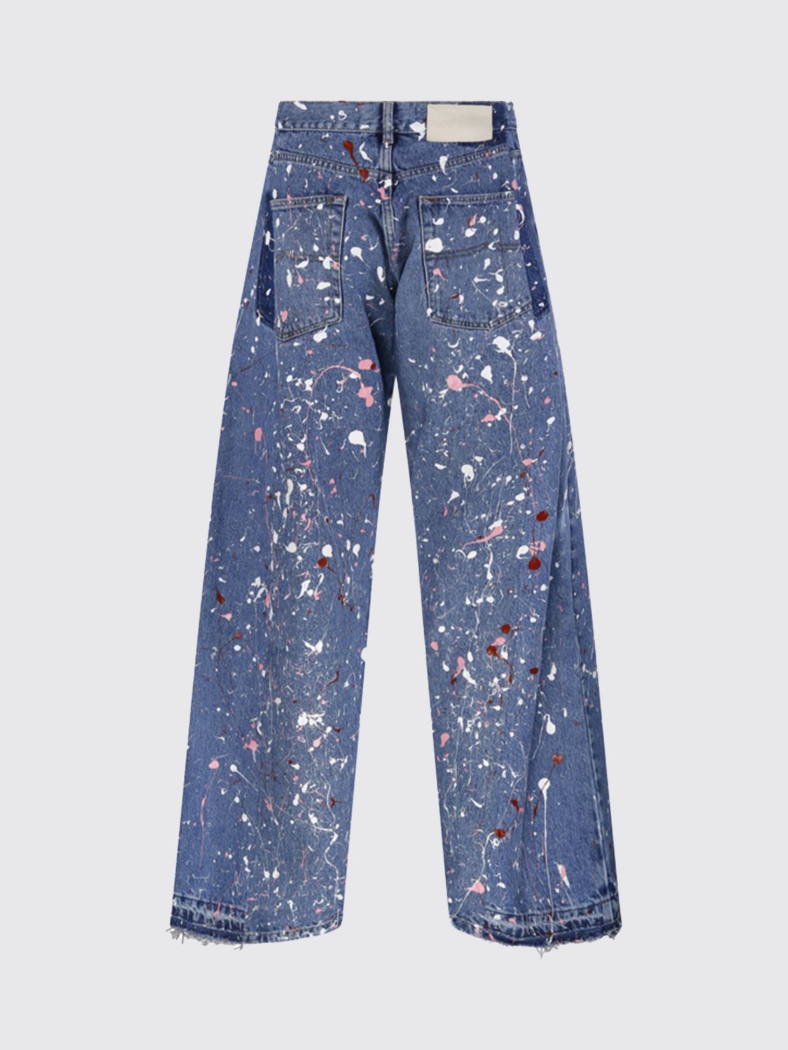 E. L.V. DENIM Jeans Woman color Blue
