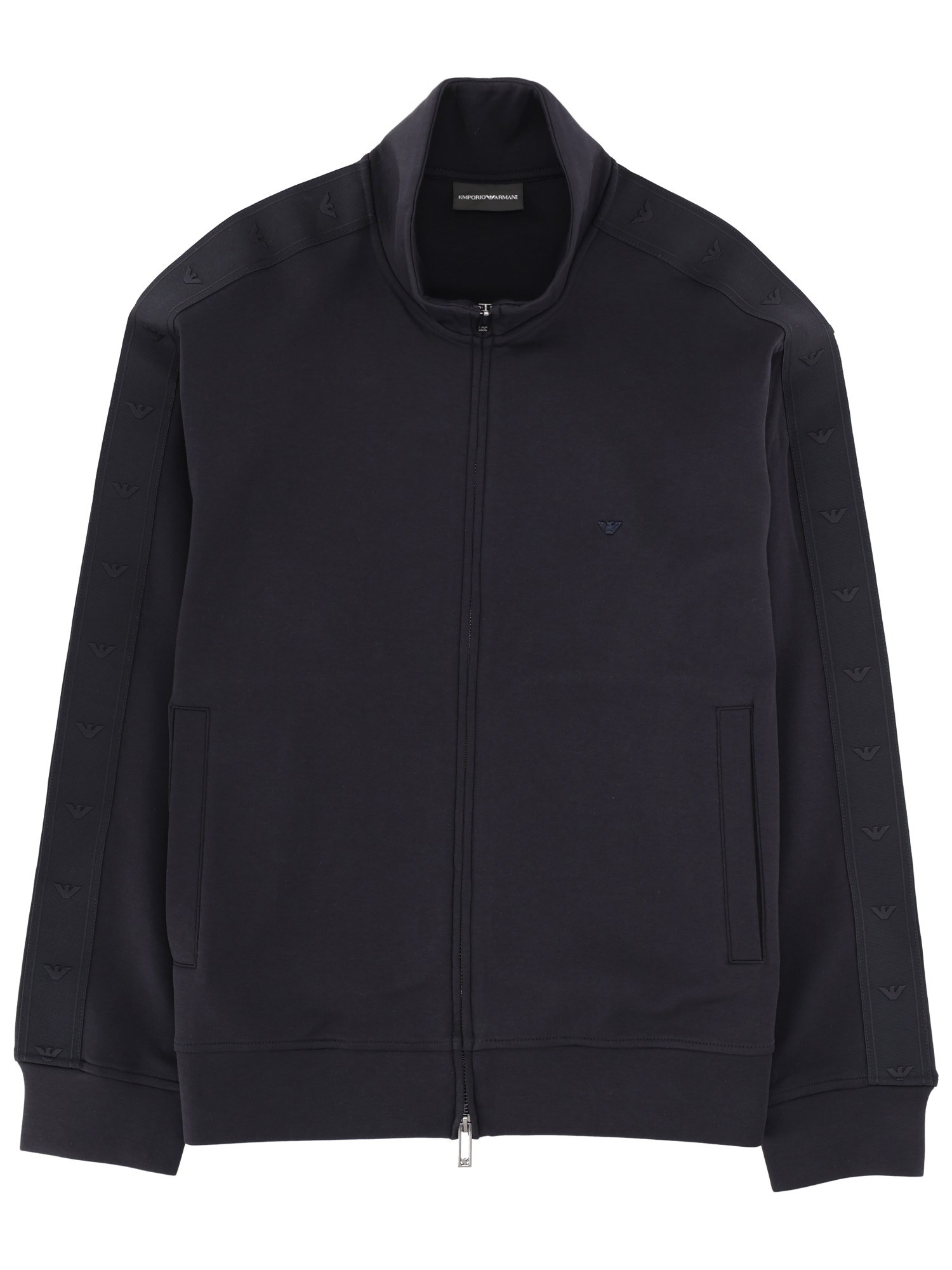 Zip sweatshirt.