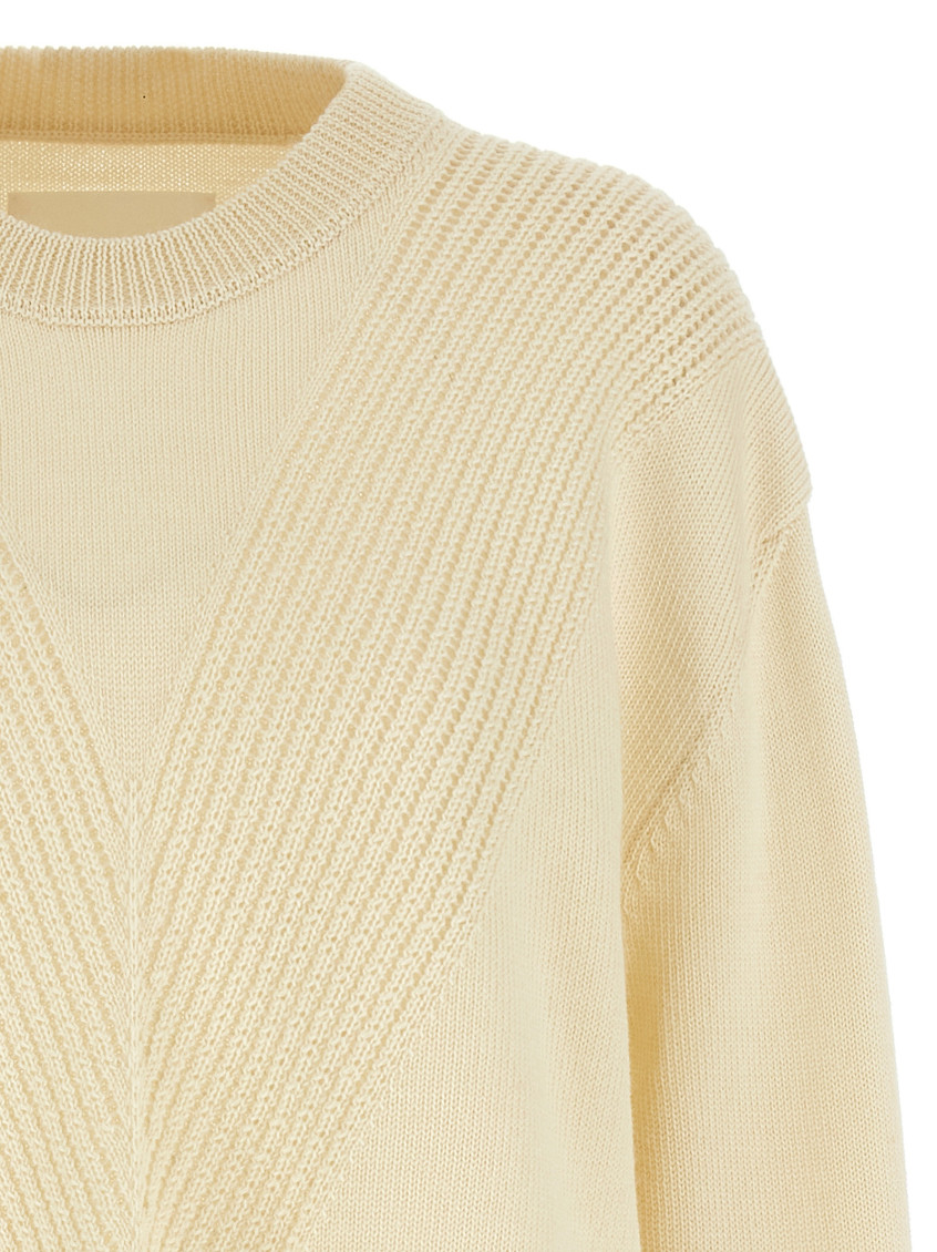 Jil Sander - Wool Sweater Sweaters And Cardigans White