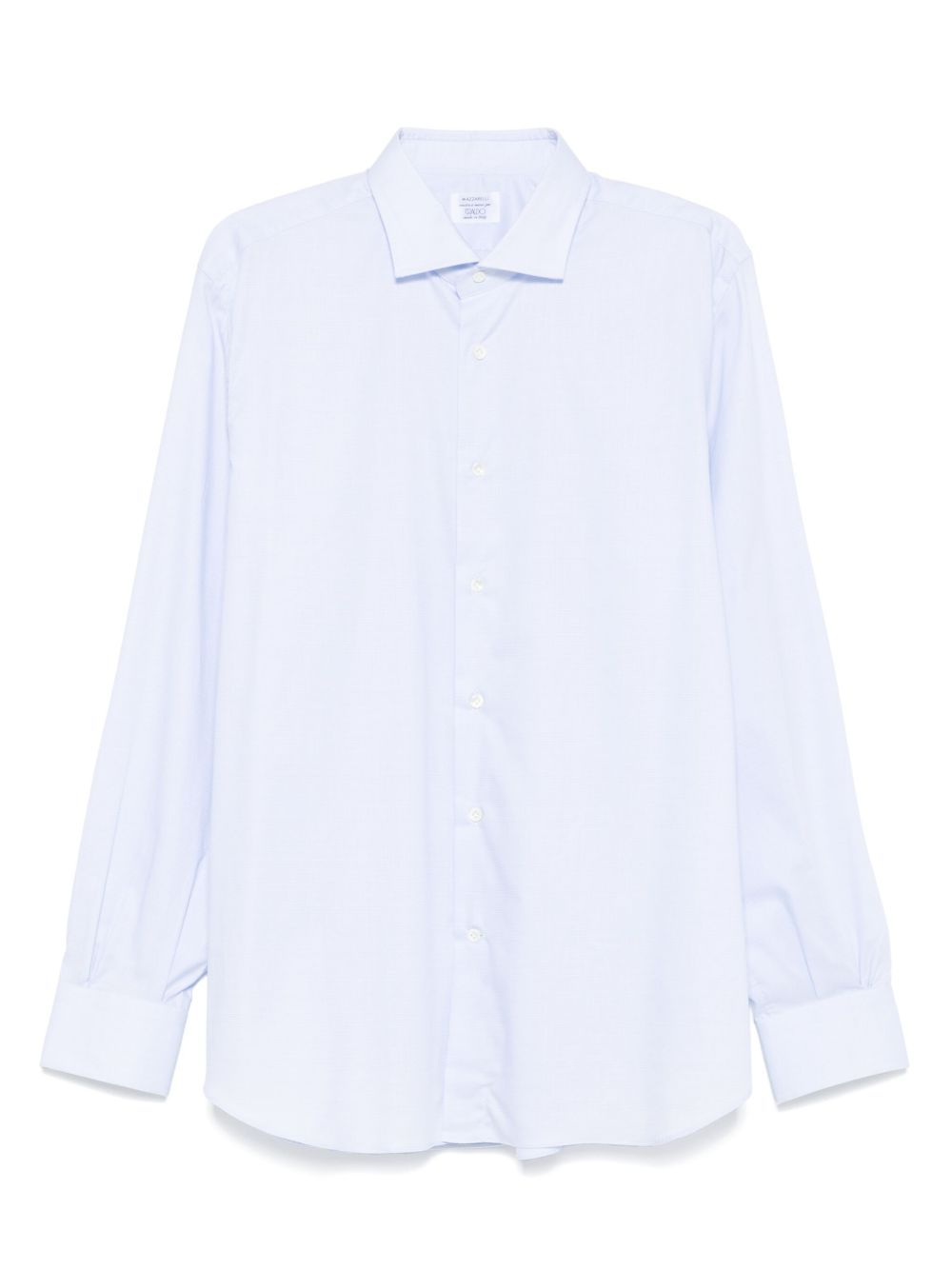 Mazzarelli checked shirt - Blue