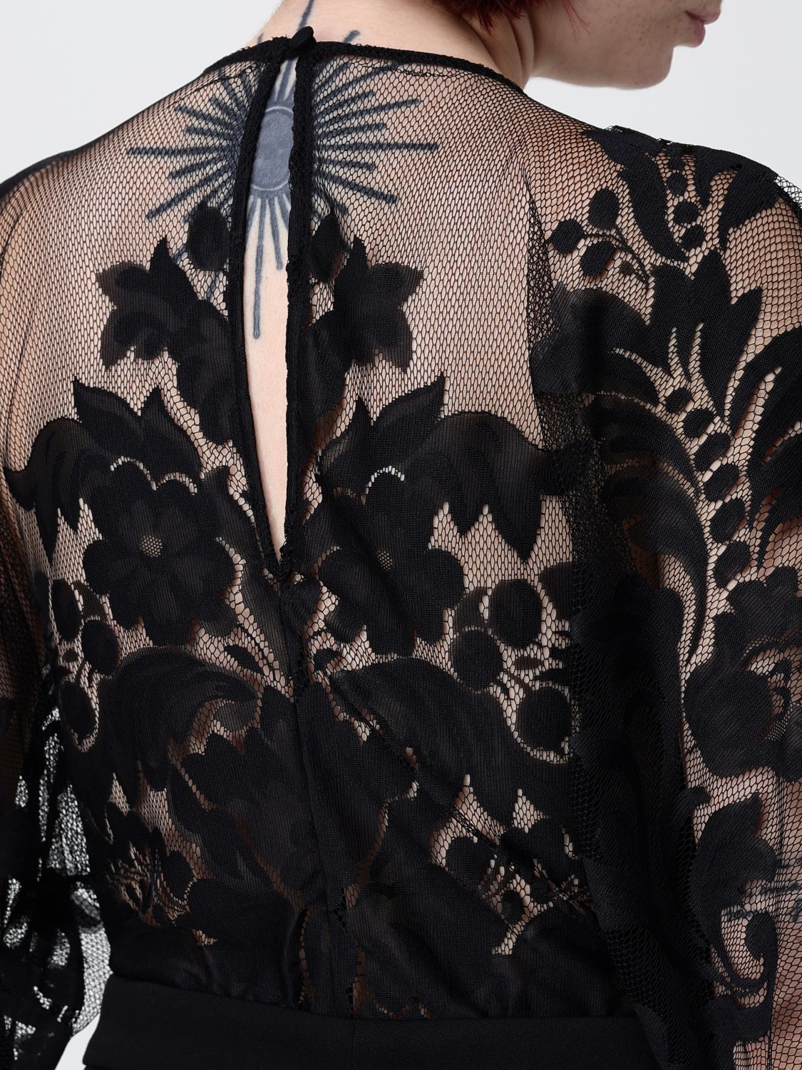Top Woman color Black