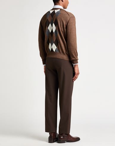 Junya Watanabe Comme Des Garçons Man Cardigan Brown Size S Wool