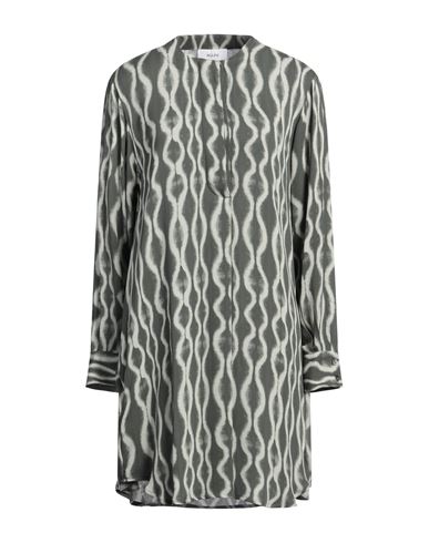 Aglini Woman Mini dress Military green Size 4 Viscose