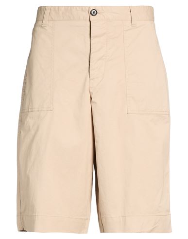 Man Shorts & Bermuda Shorts Beige Size 31 Organic cotton, Elastane