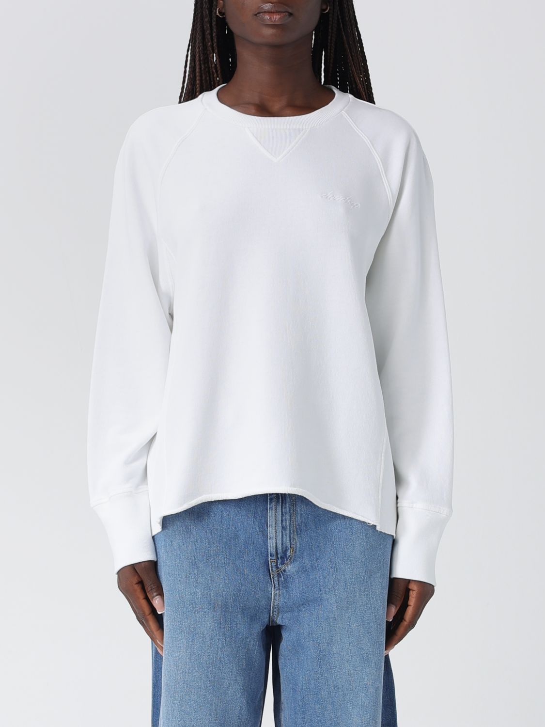 Sweatshirt Woman color White