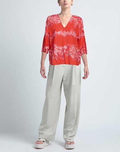 Woman Top Tomato red