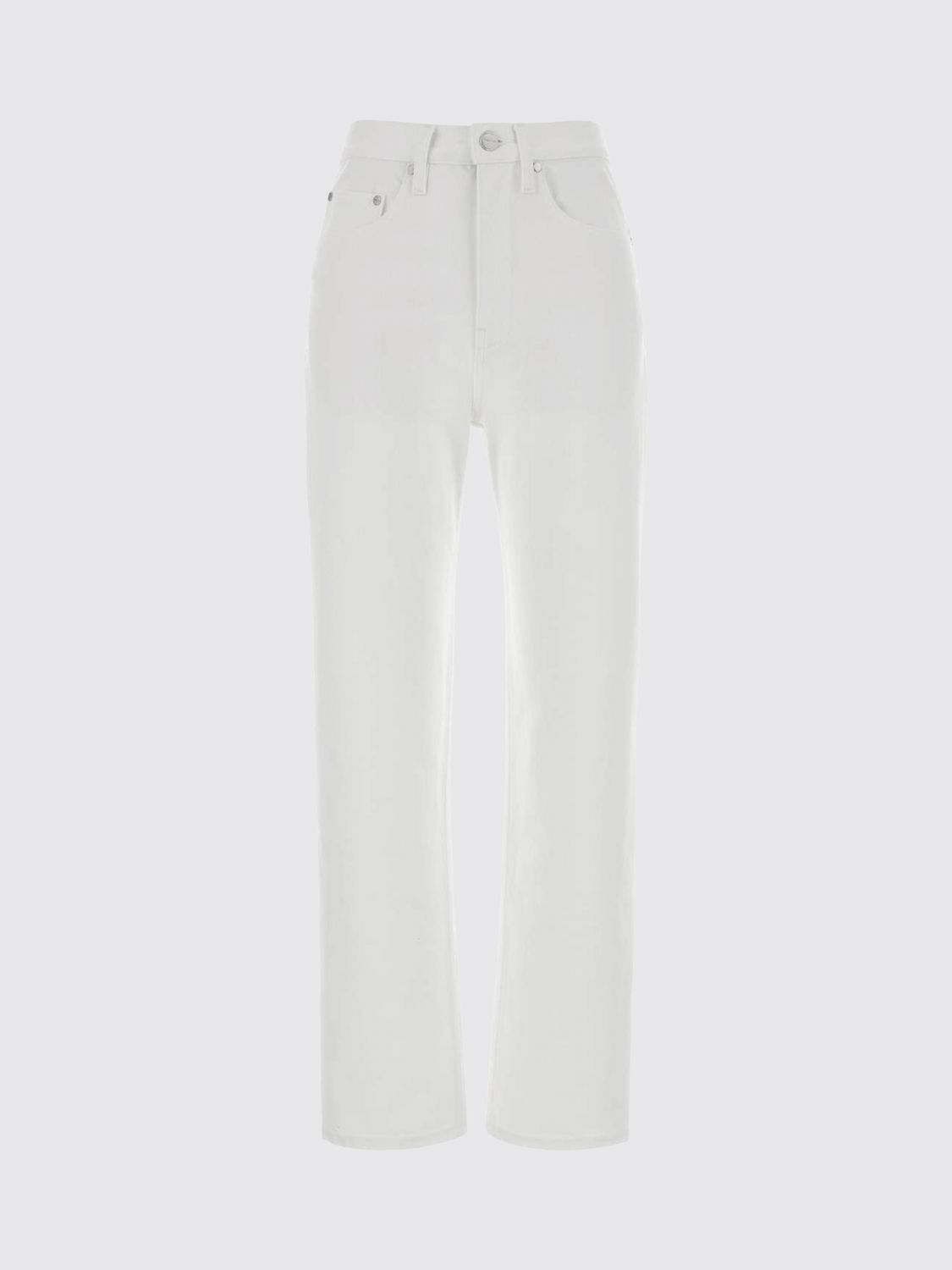 Jeans Woman color White
