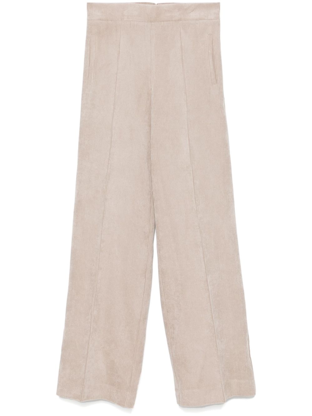 Corduroy trousers - Neutrals