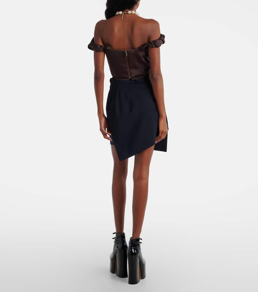 Sunday draped corset