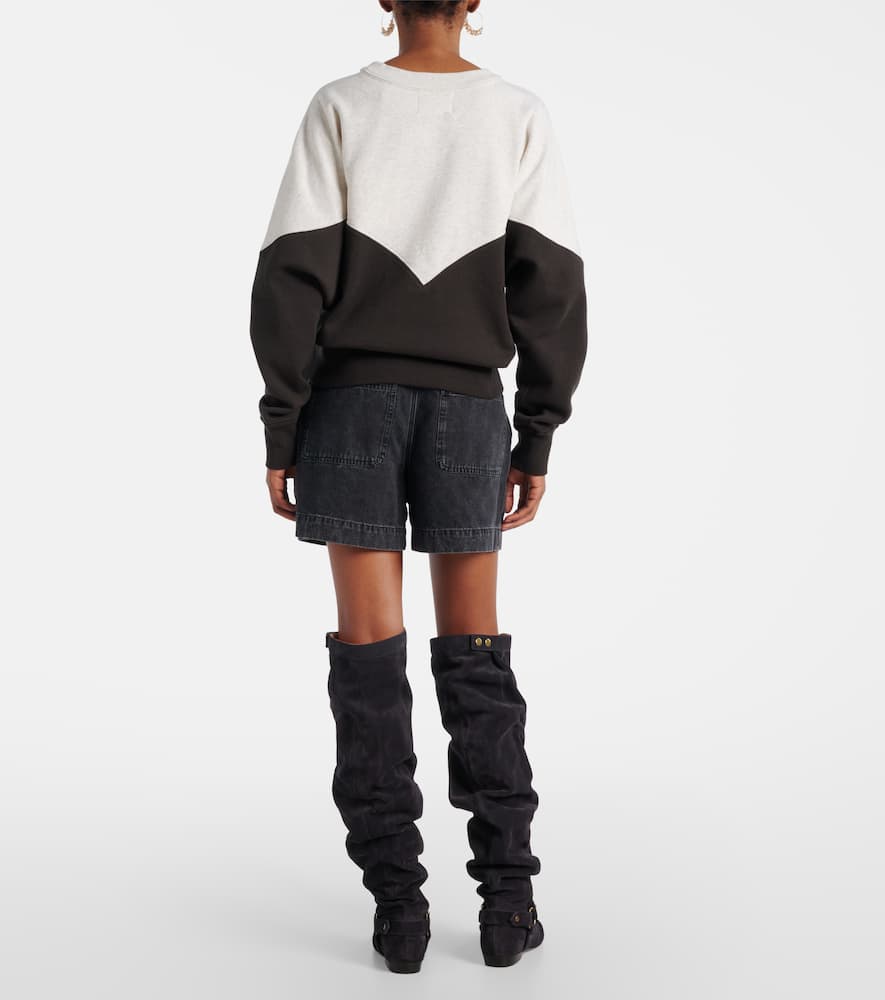 Houston cotton-blend sweatshirt