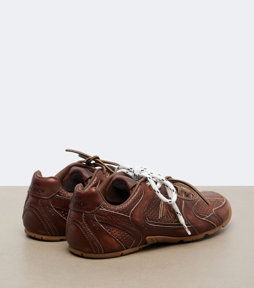X New Balance 530 SL leather sneakers