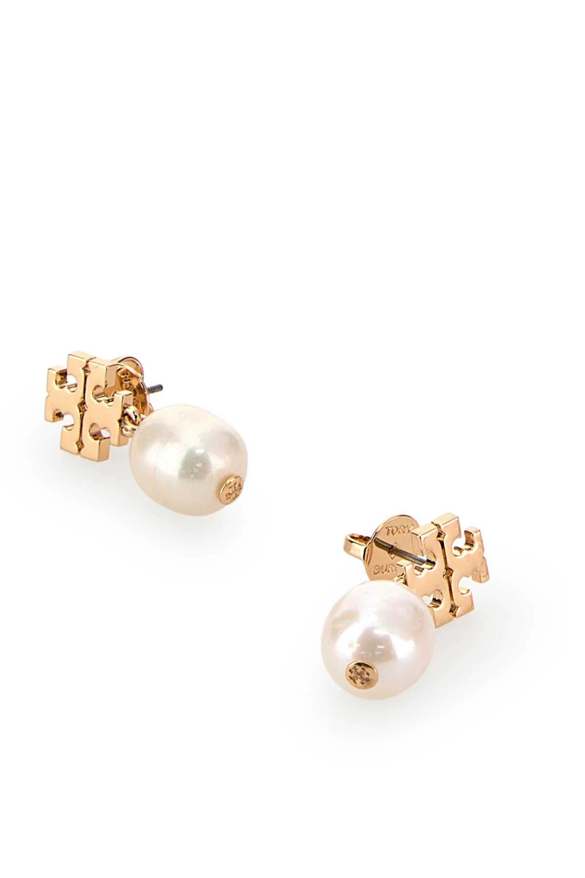 Tory Burch Gold Metal Earring