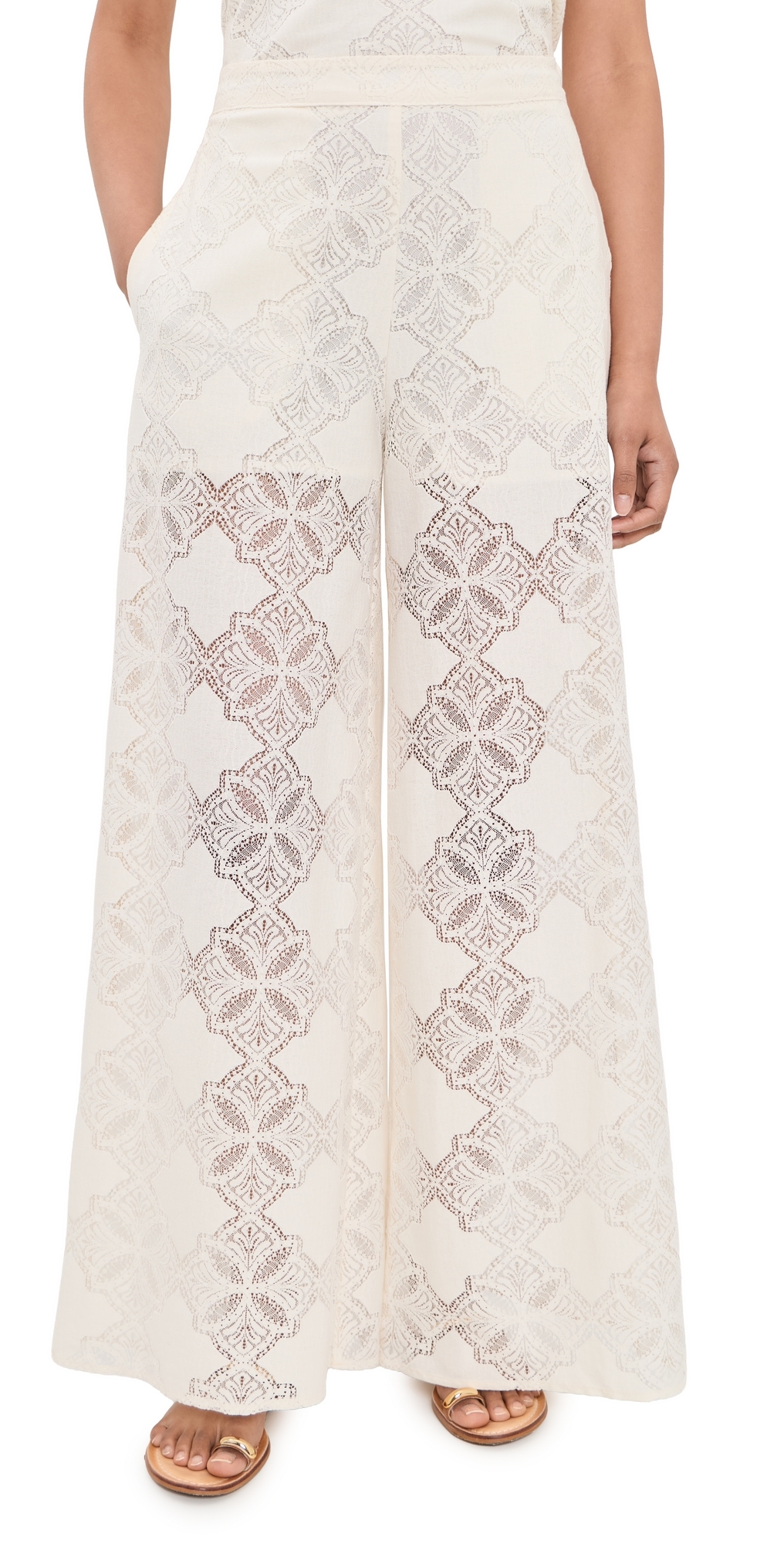 Ravi Pants Floral Medallion