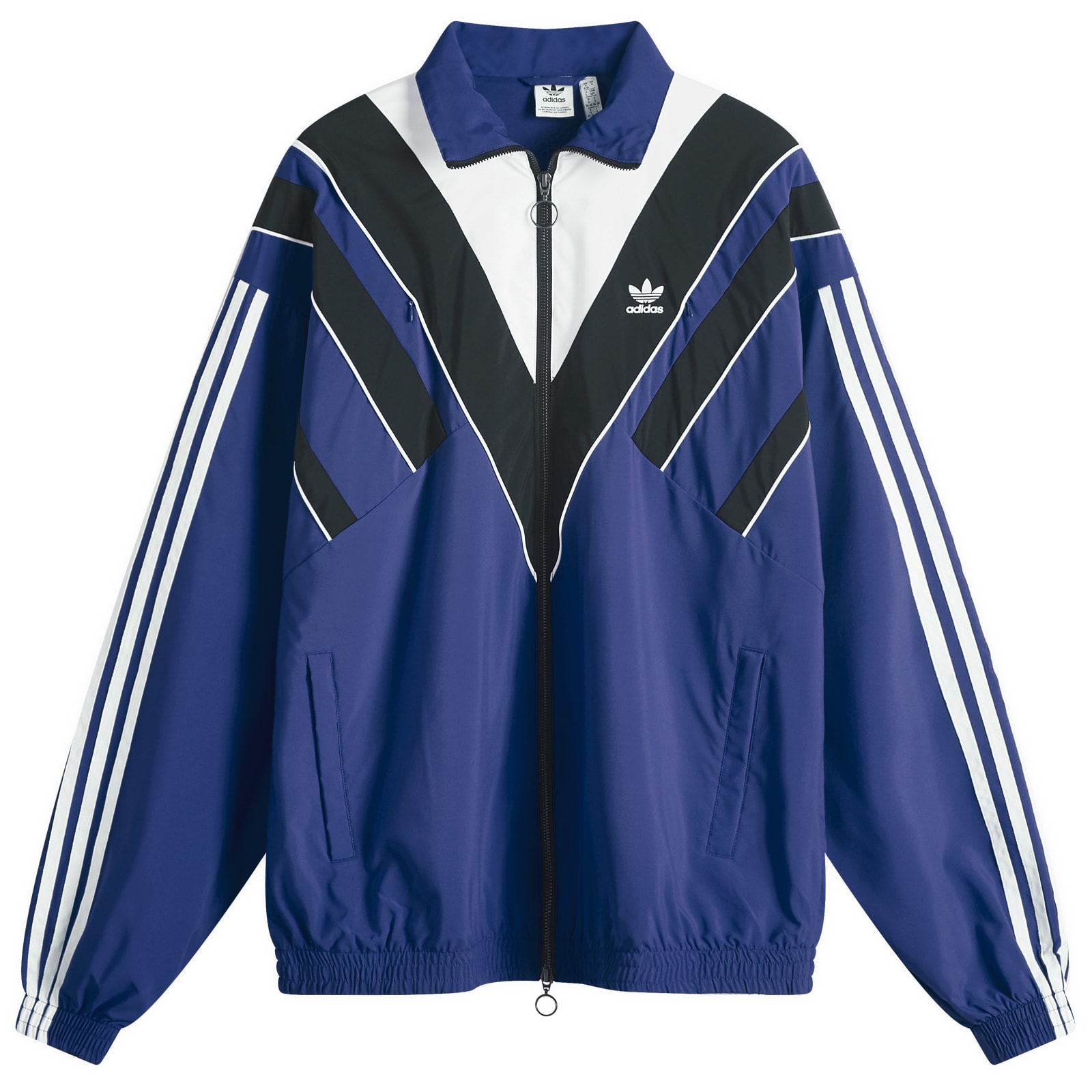 Women's Rasant Oversized Zip Off Track Top in Dark Blue