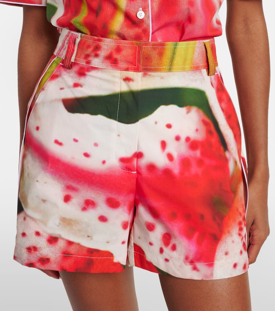 Tory Burch Cotton-blend cargo shorts
